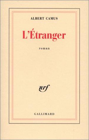 L’Étranger book cover